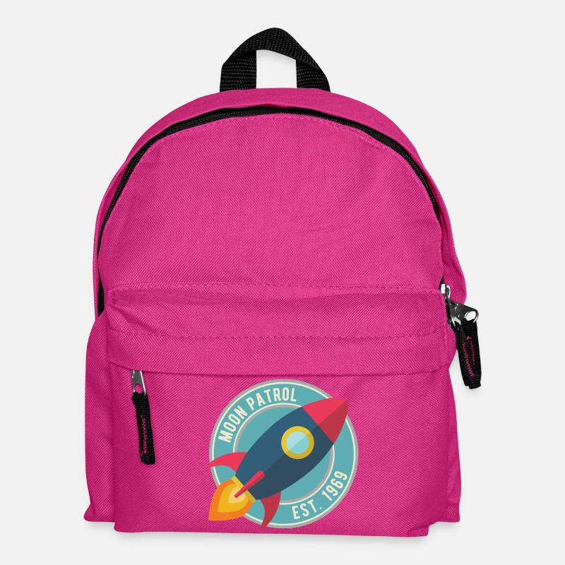 Fusée Moon Patrol Rocket - Sac à dos Enfant - fuchsia