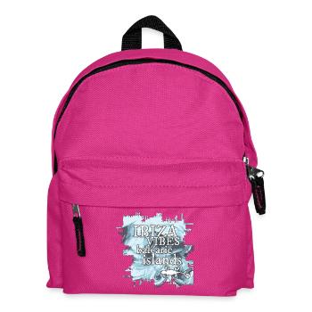 Ibiza Vibes Balearic Islands Design - Kids' Backpack - fuchsia - Front