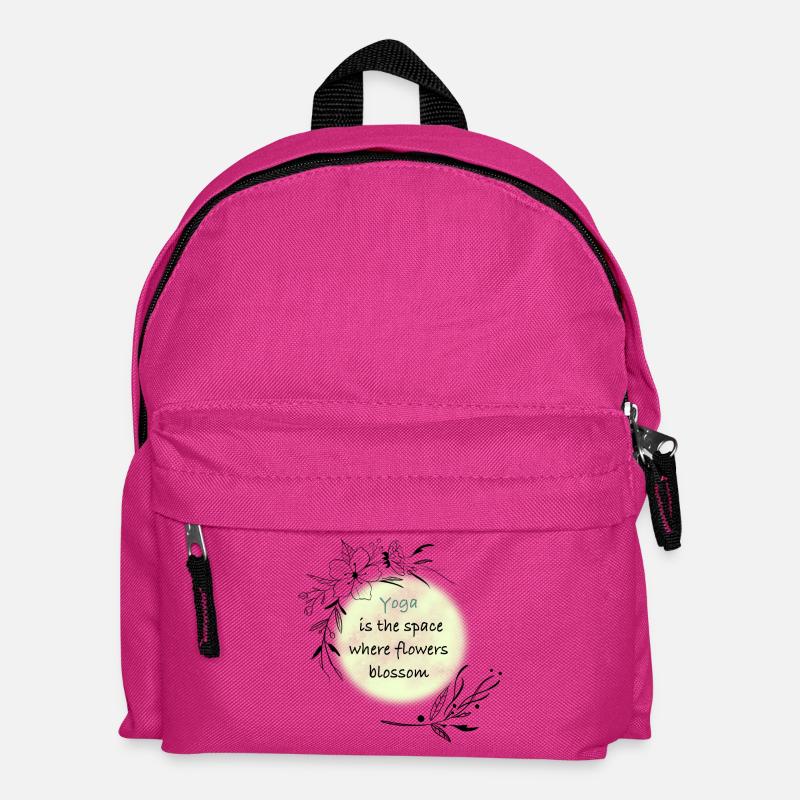 Yoga - Kinder Rucksack - Fuchsia