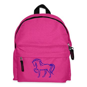 Cool Chevaux Islandais Chevaux Mare Horse Amour - Sac à dos Enfant - fuchsia - Devant