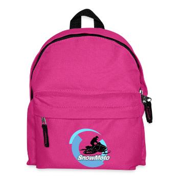 snowmobile - Kids' Backpack - fuchsia - Front