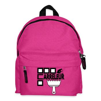 Carreleur - Sac à dos Enfant - fuchsia - Devant