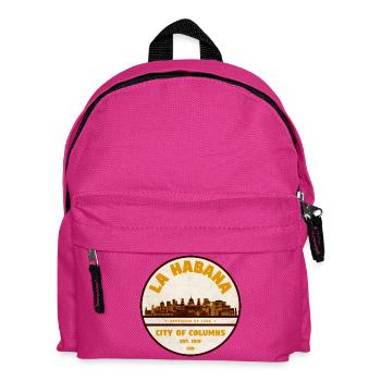 Havana City of Columns Vintage - Kids' Backpack - fuchsia - Front
