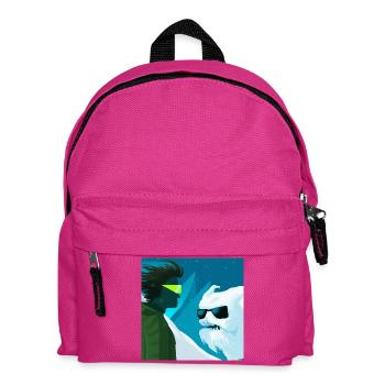 Yeti Encounters - Kids' Backpack - fuchsia - Front