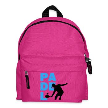 Padel Game Spiler Statement Balls Racket Padel - Kids' Backpack - fuchsia - Front