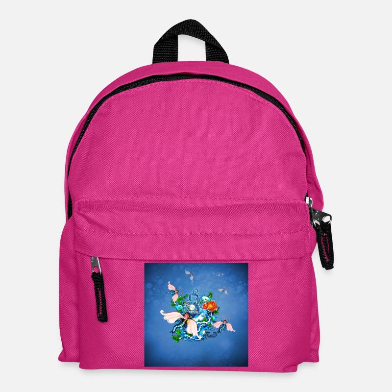 Wunderbares Tier - Kinder Rucksack - Fuchsia