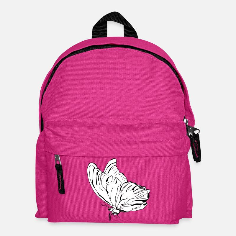 Schmetterling Vecter - Kinder Rucksack - Fuchsia