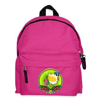 WEIHNACHTEN HÜHNER - Kinder Rucksack - Fuchsia - Vorne