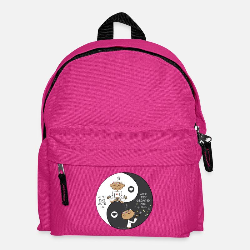 Yin Yang - Kinder Rucksack - Fuchsia