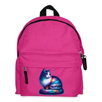Chat - Sac à dos Enfant - fuchsia - Devant
