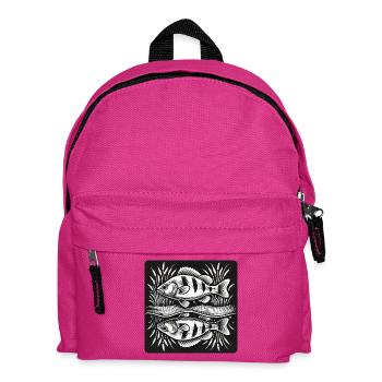 Perche, poisson, ange - Sac à dos Enfant - fuchsia - Devant