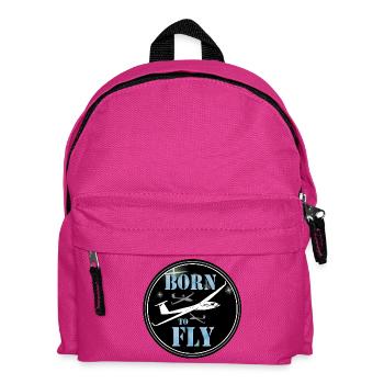 Né pour voler - Sac à dos Enfant - fuchsia - Devant