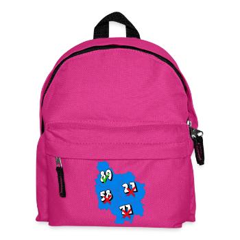 Région Bourgogne - Sac à dos Enfant - fuchsia - Devant