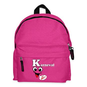 Carnaval , Le carnaval est génial , Chemise amusante de fête - Sac à dos Enfant - fuchsia - Devant