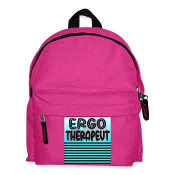 Ergotherapeut Ergotherapie - Kinder Rucksack - Fuchsia - Vorne