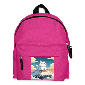 Chaton Fuji - Sac à dos Enfant - fuchsia - Devant