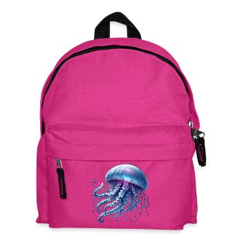 Jellyfish Design - Kids' Backpack - fuchsia - Front