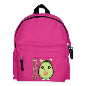 HALLO SCHULE AVOCADO SCHULANFANG SCHULKIND - Kinder Rucksack - Fuchsia - Vorne