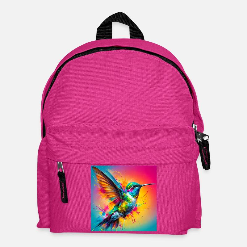 Kolibri - Kinder Rucksack - Fuchsia