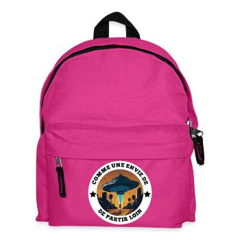 Colleague Gift, Work Break and Burn Out - Kids' Backpack - fuchsia - Front