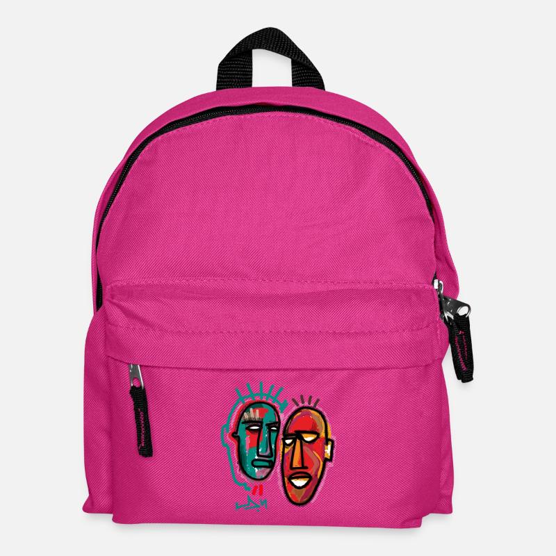 DOUBLE - Sac à dos Enfant - fuchsia