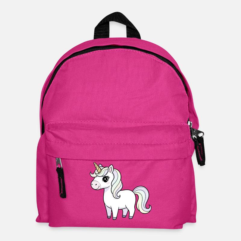 Pastel Unicorn Sparkle - Kids' Backpack - fuchsia