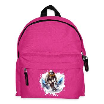 Adler Ski Skiing - Kids' Backpack - fuchsia - Front