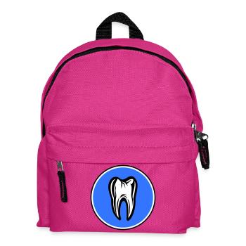 Tooth Dental Dentist Icon - Kids' Backpack - fuchsia - Front