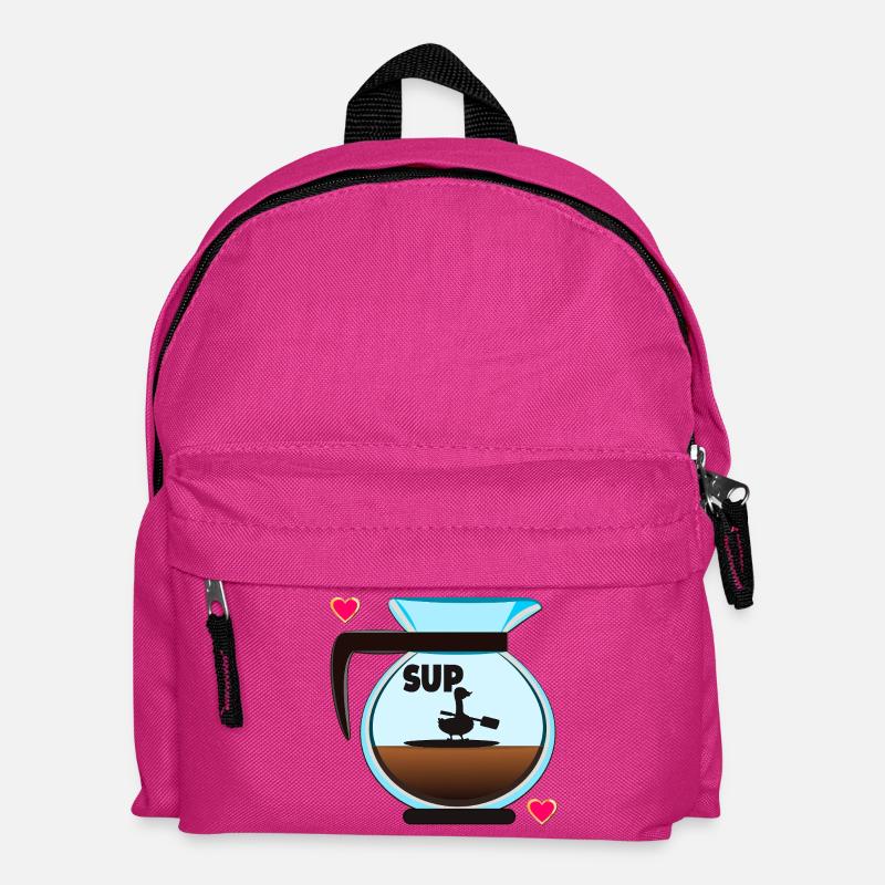 SUP GANS FILTERKAFFEE KAFFEE - Kinder Rucksack - Fuchsia