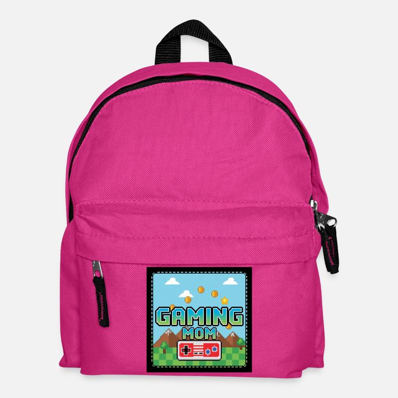 Gaming Mom - Kinder Rucksack - Fuchsia