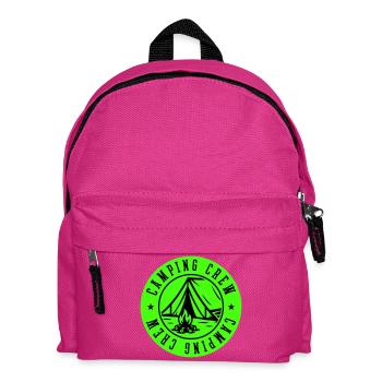 Tente de l’équipe de camping en plein air - Sac à dos Enfant - fuchsia - Devant