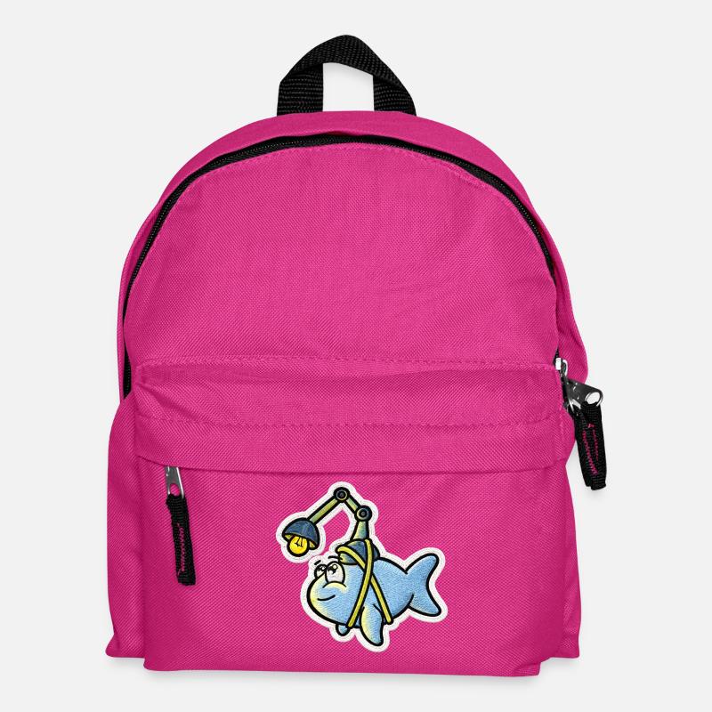 Lanternfish - Kids' Backpack - fuchsia
