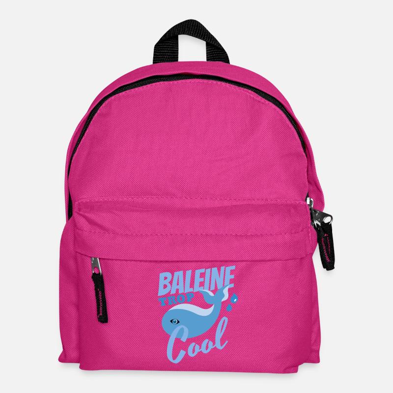 Wal zu cool - Kinder Rucksack - Fuchsia