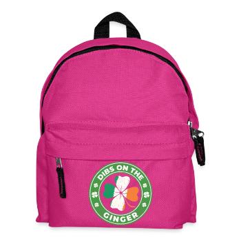 Ich nehme das Ginger St Patrick's Irish - Kinder Rucksack - Fuchsia - Vorne