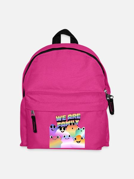 Familie Pride - Kinder Rucksack - Fuchsia