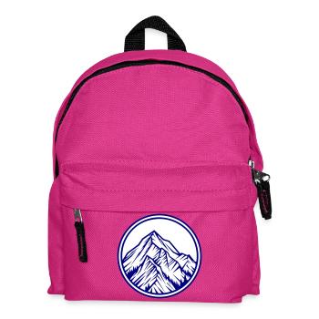 Rochers symboliques des montagnes - Sac à dos Enfant - fuchsia - Devant