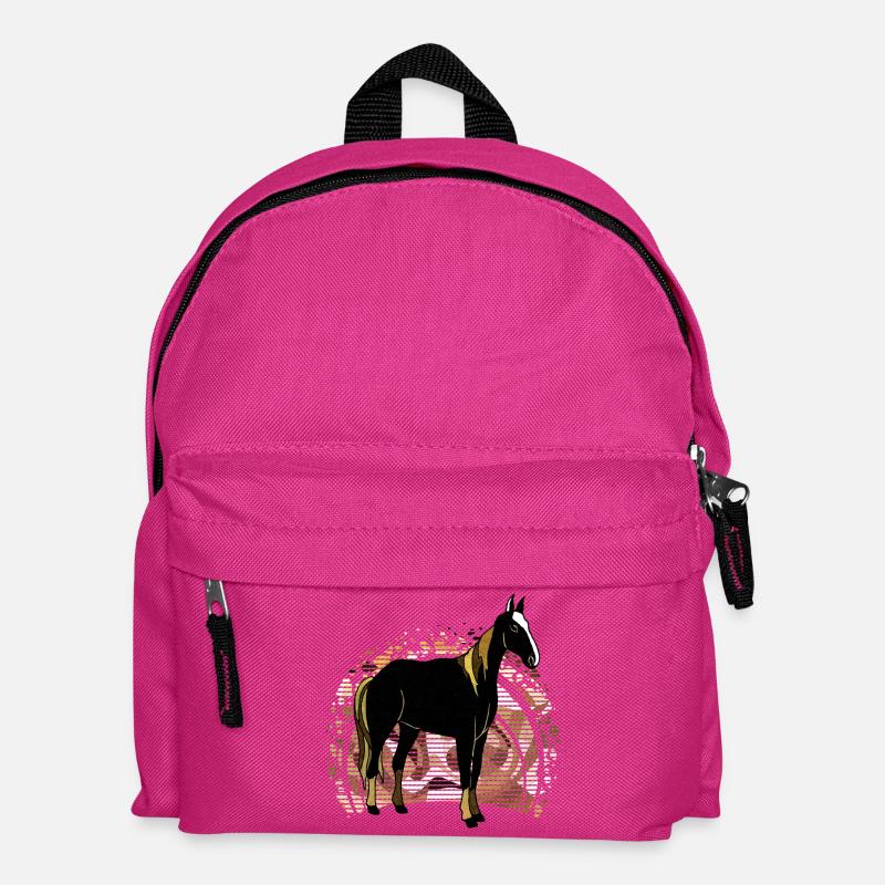 Cheval - Sac à dos Enfant - fuchsia