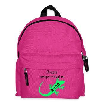 Cours Préparatoire 2026 École - Sac à dos Enfant - fuchsia - Devant