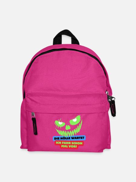Biker - Kinder Rucksack - Fuchsia