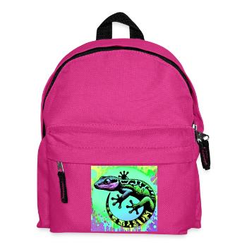 Gecko - Kinder Rucksack - Fuchsia - Vorne