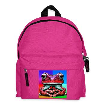grenouille - Sac à dos Enfant - fuchsia - Devant