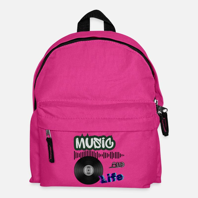 Vinyl - Kinder Rucksack - Fuchsia