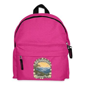 Shenandoah National Park USA Virginia Hiking - Kids' Backpack - fuchsia - Front