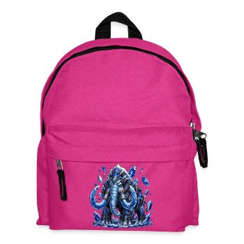 Eis Mammut Kristallkrone - Kids' Backpack - fuchsia - Front