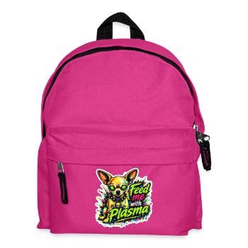Feed me Plasma - Kinder Rucksack - Fuchsia - Vorne