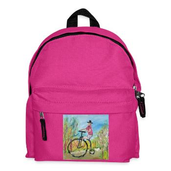  Hochrad - Kinder Rucksack - Fuchsia - Vorne