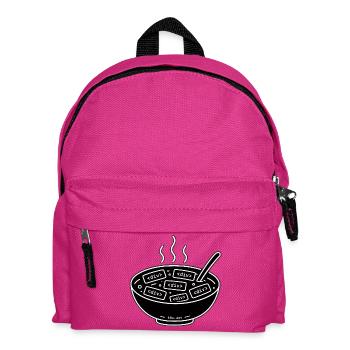 <div> Soup — Semantic HTML - Kinder Rucksack - Fuchsia - Vorne