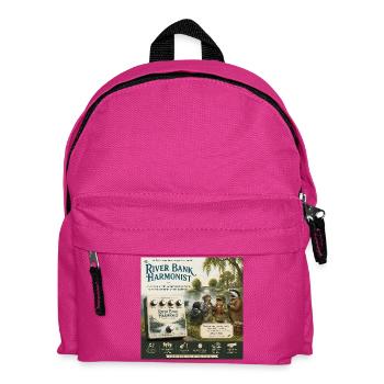 The River Bank Harmonist – ein literarisches Gitarrenpedal - Kinder Rucksack - Fuchsia - Vorne
