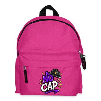 GEN Z ZITATE TYPOGRAFIE-DESIGN – OHNE KAPPE - Kinder Rucksack - Fuchsia - Vorne