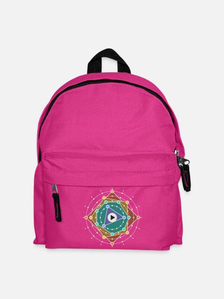 Kreisförmiger 16-Step-Sequenzer, vier Rhythmen - Kinder Rucksack - Fuchsia